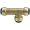 Apollo 3/4 in. Brass Push-To-Connect Slip Tee Fitting FSBT34SL - alternate 2
